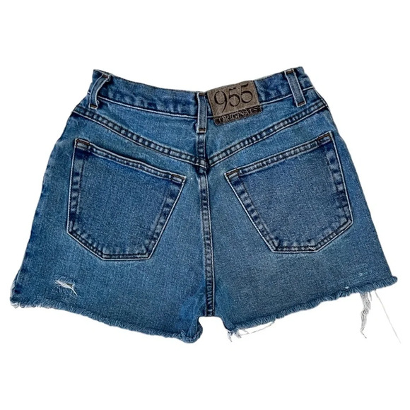Vintage 90’s 955 Originals Denim Cut Off Shorts - Picture 1 of 9